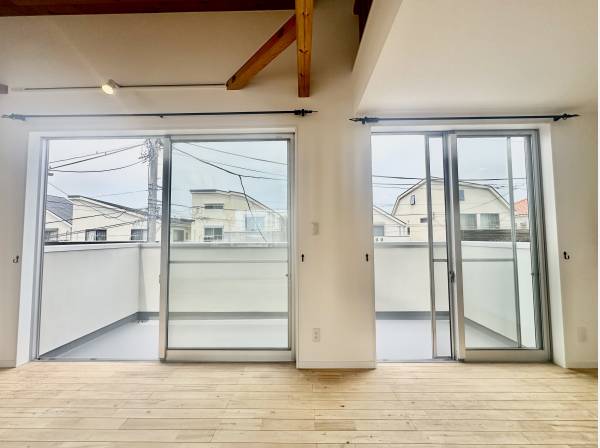 注文住宅ならではの大きな窓