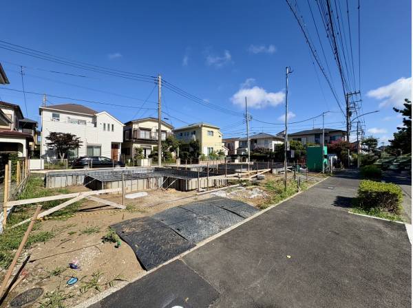 建築中現地の様子です。