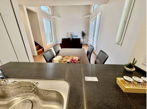 キッチンからの眺めです。