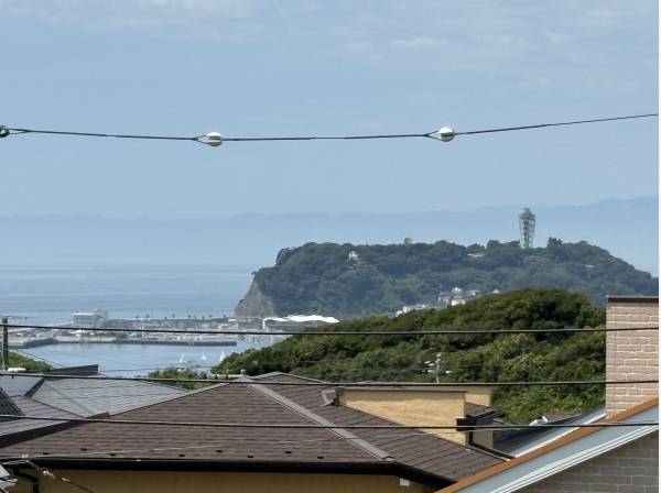 江の島もかなり大きく見えます！