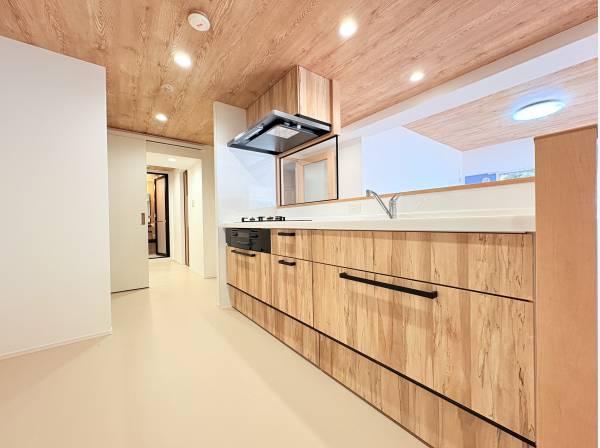 キッチンも新設