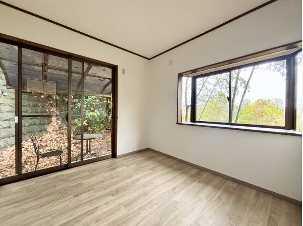 全居室自然を感じます