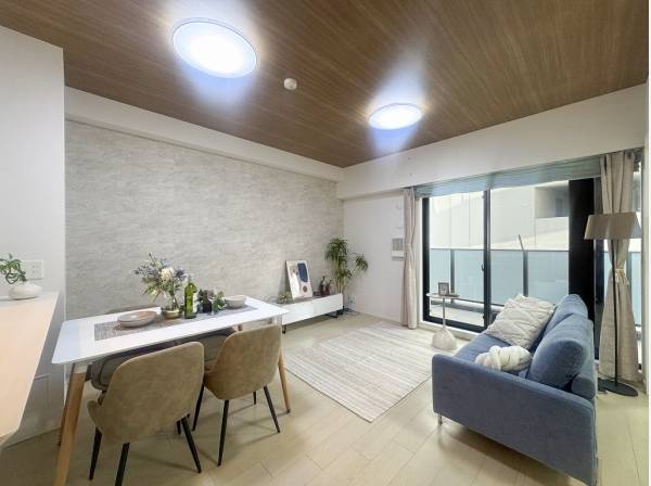 家族団らんの時間を過ごせる居心地の良いLDK