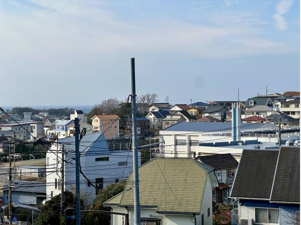 2階バルコニーからの眺望/是非現地でご覧くださいませ！