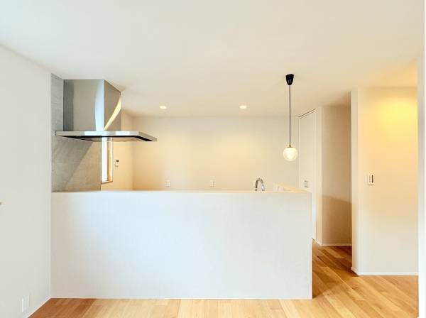 シンプルだけどお洒落さのあるキッチン