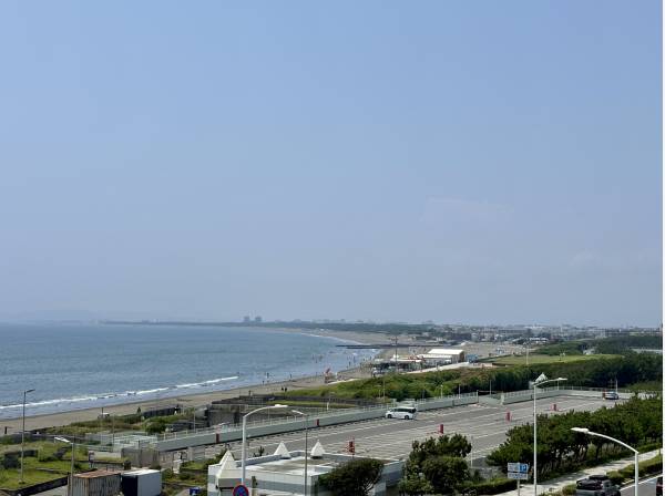 天気の良い日には富士山を眺めます。