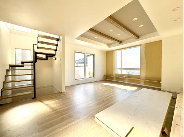 開放的なリビング