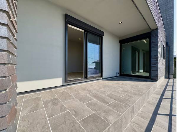 多目的に利用できるテラス