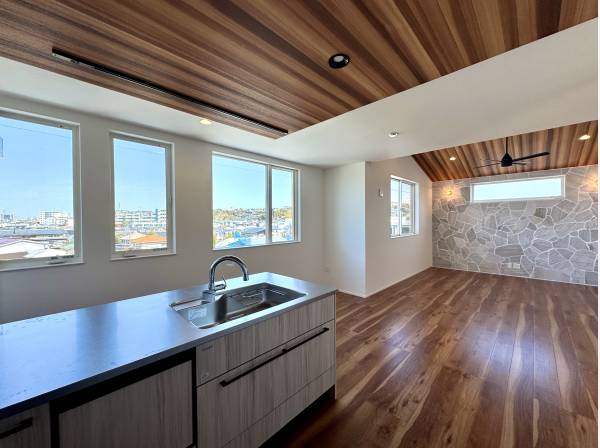 開放的な室内空間