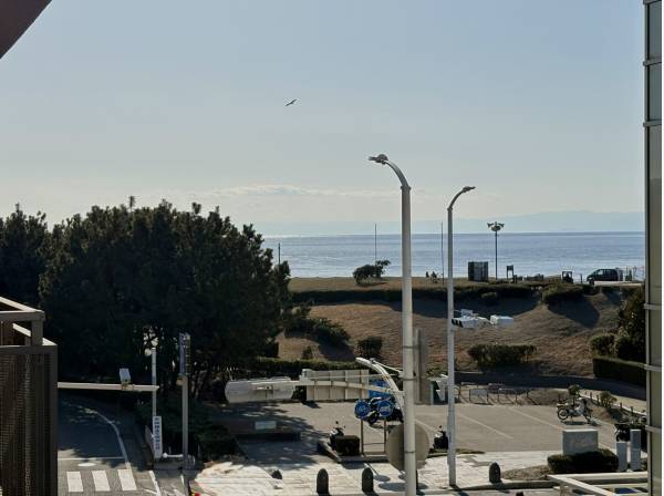 海を眺めます。