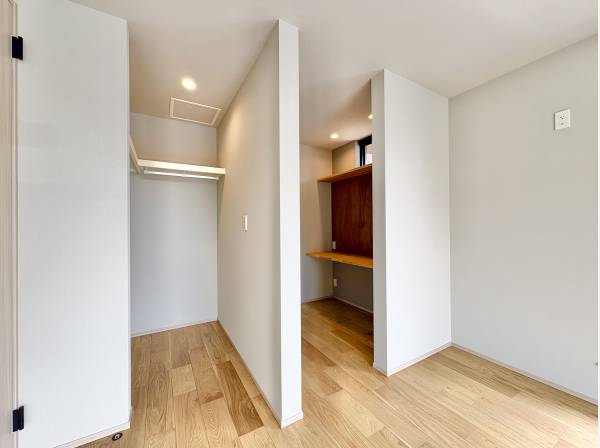 リモートワークにも対応できるよう工夫された間取りです