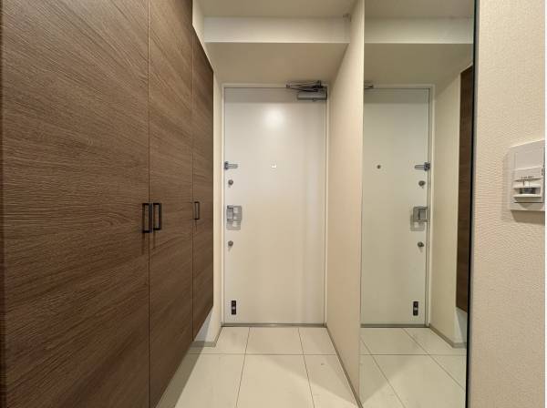 玄関の収納スペースもたっぷり