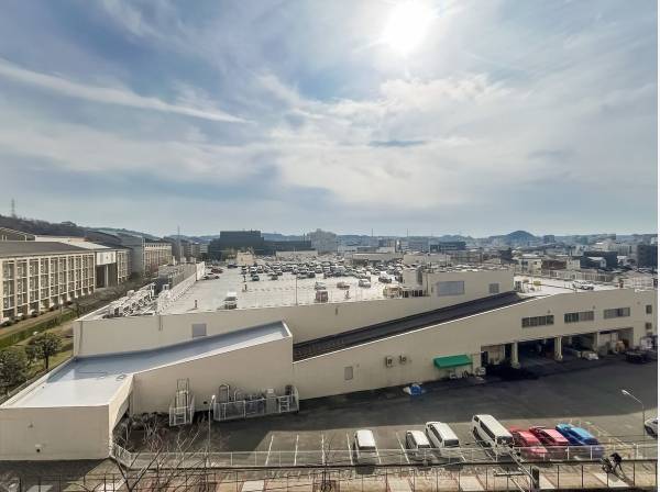 視界を遮るものがない突き抜けるような眺望