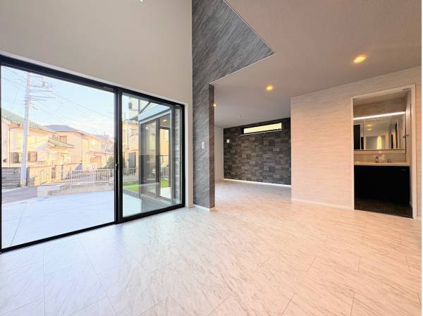 約21帖の開放感あるLDK