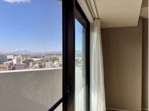 LDKから富士山を望めます