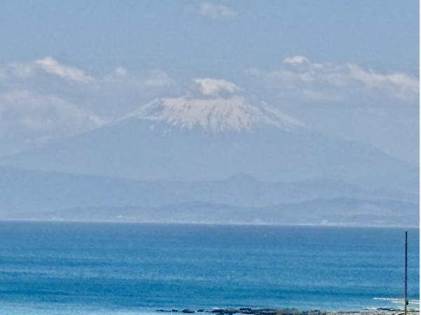 富士山も大きく見えますよ！
