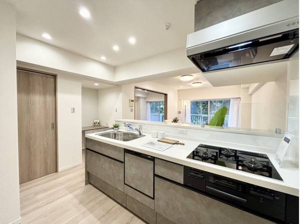 使い勝手のよさそうなキッチンスペース