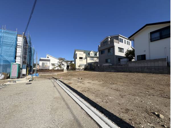 ゆとりある敷地は約３８坪の広さ。建物プランも入れやすいです