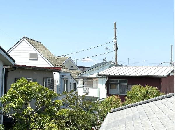 リビングから望む富士山/お問合せお待ちしております！