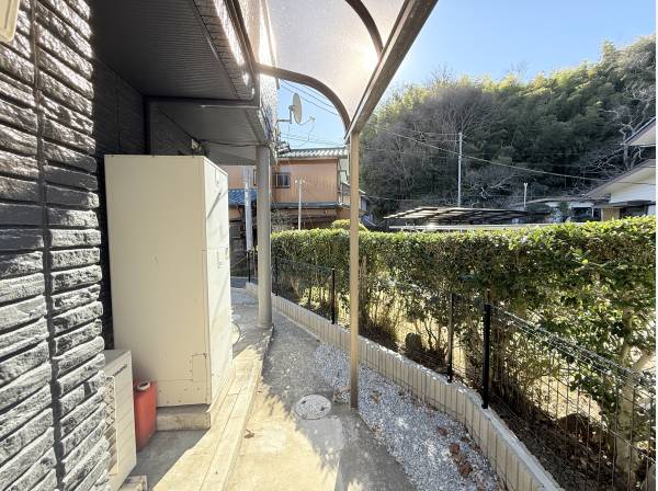 サイクルポート完備