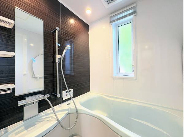 一新されたバスルーム