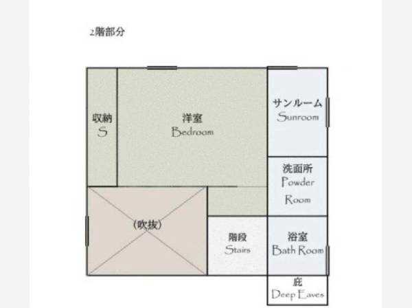 2階の間取りになります
