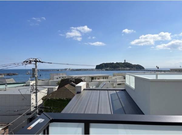 ルーフバルコニーからの景色