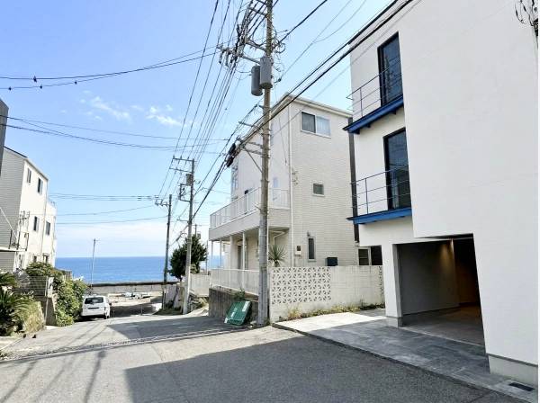 海はすぐそこです！