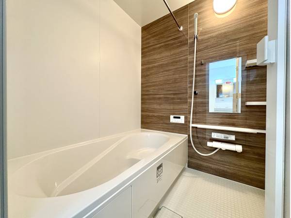 1日の疲れを癒すバスルーム