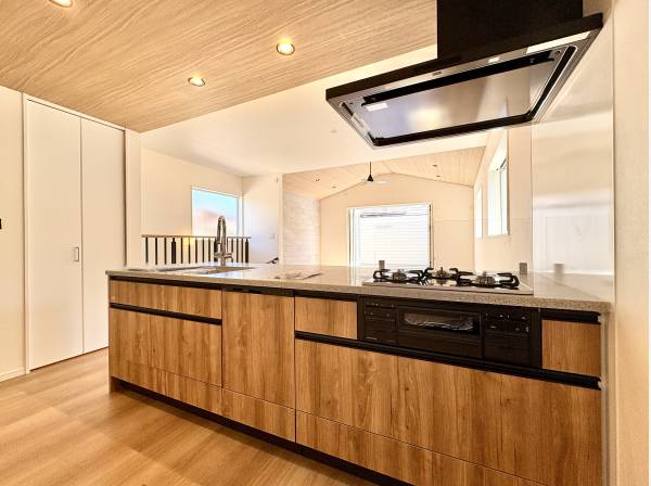 食洗機と浄水器付きのキッチンです。