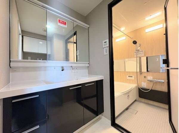 清潔感あるサニタリールーム