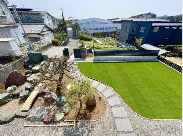 ここまで敷地が広い住宅は珍しいです！