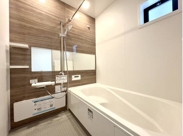 1日の疲れを癒すバスルーム