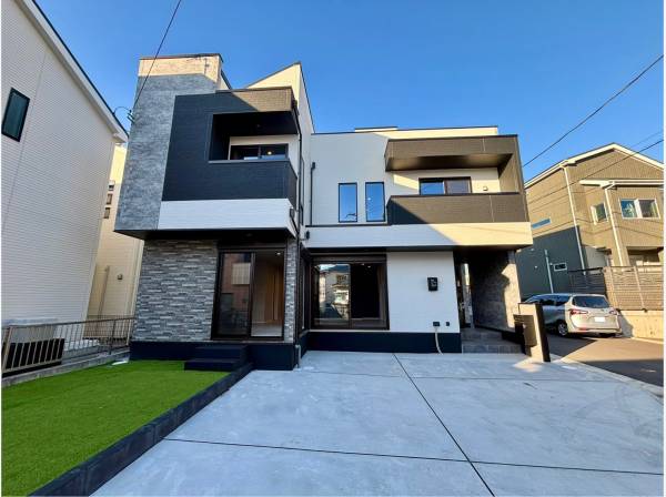 重厚感ある外構