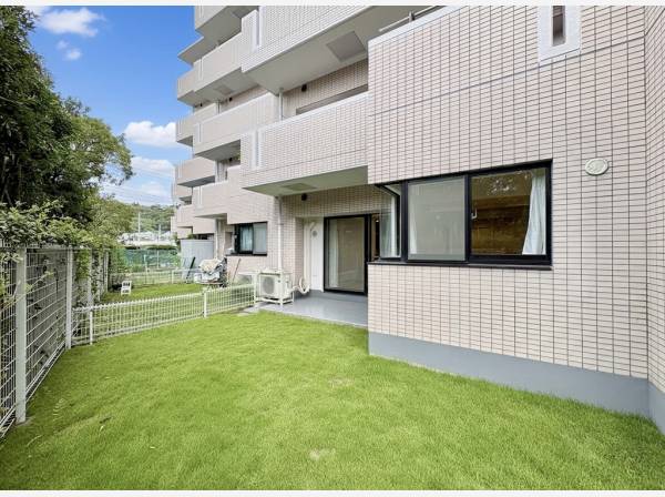 ゆとりのプライベートガーデン付き住戸