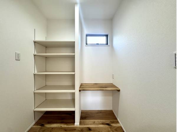 パントリーは収納大容量