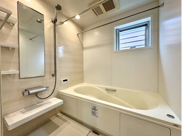 1日の疲れを癒すバスルーム