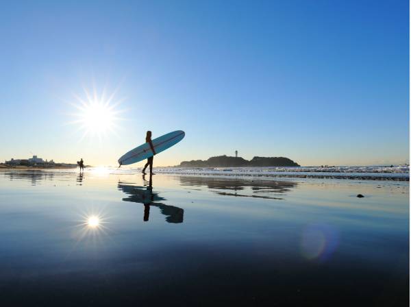 片瀬海岸（約2.7㎞）