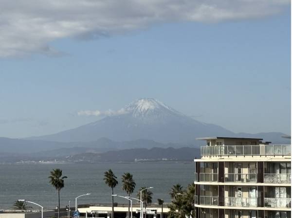 富士山もはっきりと見えます