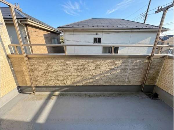 陽当たりのよいバルコニーで心地よい時間