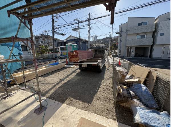 来客用としても便利なカースペース2台付