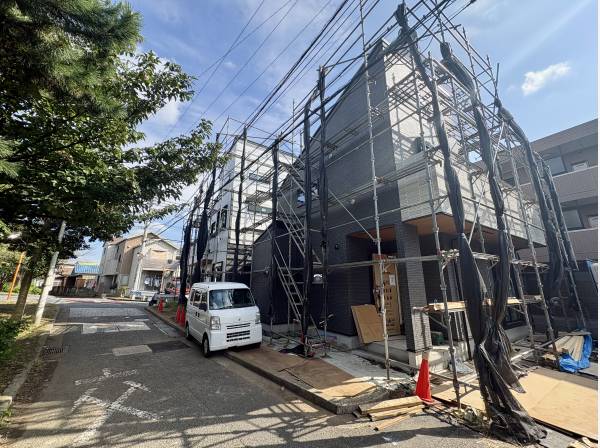 建築中の現地様子です。