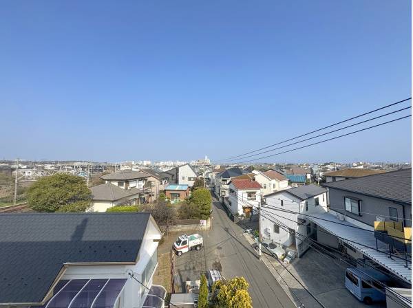 最上階ならではの抜け感が心地いいですね