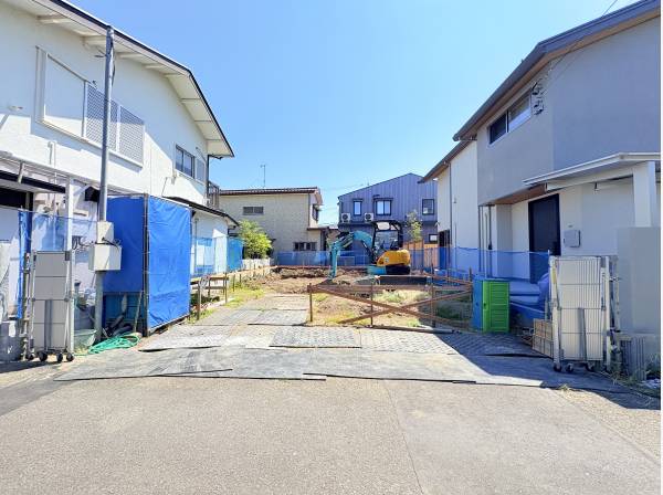 現地道路より