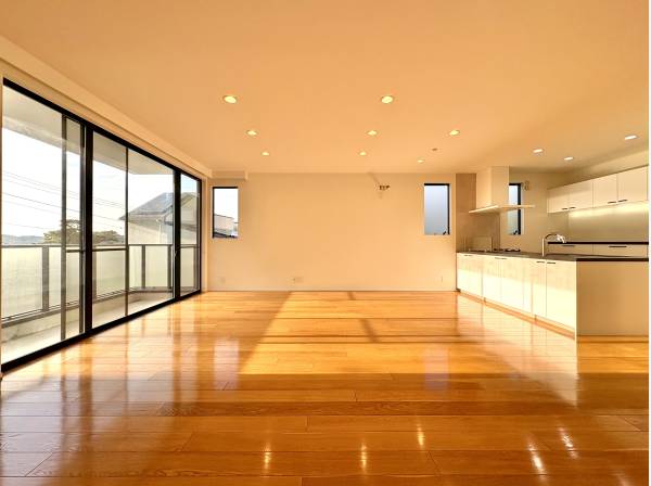 開放的なリビング空間