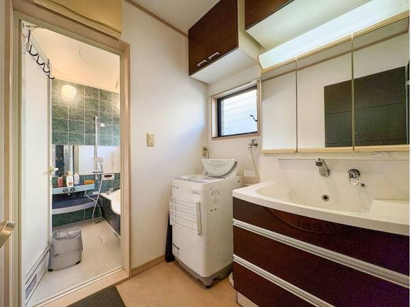 水周りもゆとりをもって設計されています