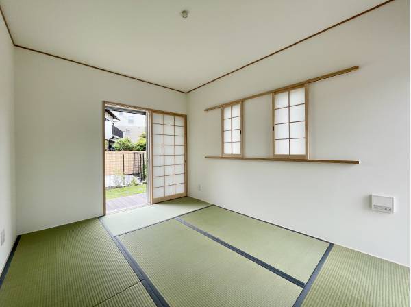 鎌倉の自然とマッチする和室
