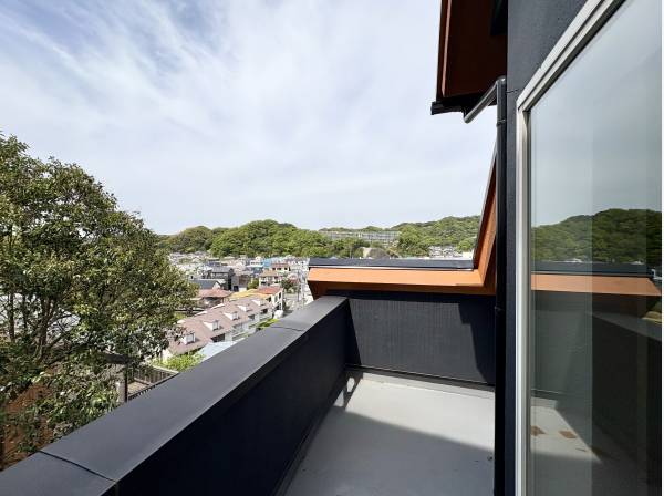 緑を眺めます。