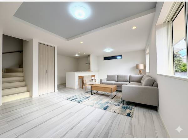 家族が集まる団らんの空間（家具はイメージです）