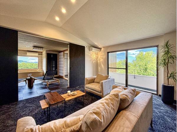 どのお部屋にも緑豊かな景色が寄り添います